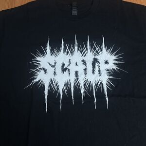 Scalp Hardcore Grindcore Metal Black T-Shirt Size XL
